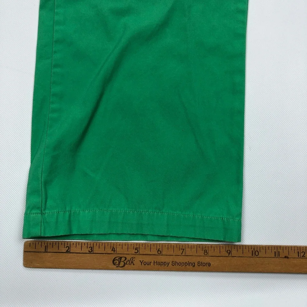 Vineyard Vines Mens Club Pant Green Chino Trousers 36x32 Kelly Green Cotton